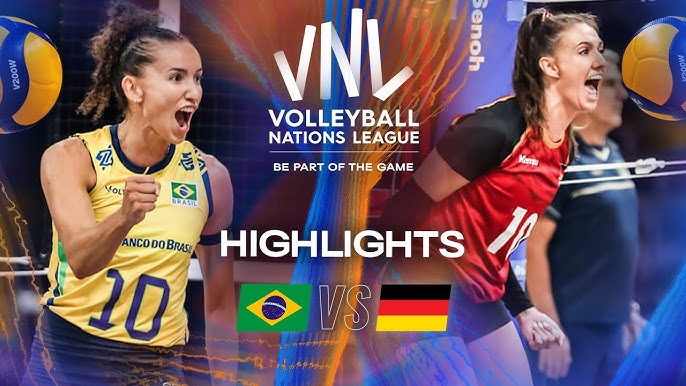 Brazil 🇧🇷 vs. Germany 🇩🇪 - Quarter Finals | Highlights | Women's VNL 2025