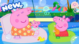 Peppa Pig Tales 2025 🛝 Evie's Lazy River Ride 💦 Waterpark FUN! BRAND NEW Peppa Pig Episodes