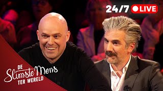 24/7 LIVE 🔴 Het beste van de jury | De Slimste Mens ter Wereld