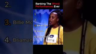 Ranking The Worst Performances Ever!🎤🔥