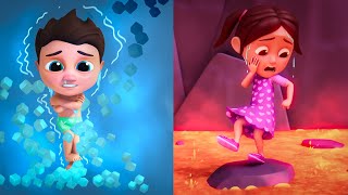 Heiß & Kalt Gegensätze lernen! ❄️🔥Baby Berry Kinderlieder Sammlung – Spaß & Lernen für Kinder 🎵