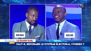LE GRAND DUEL : faut-il réformer le système électoral ivoirien ?