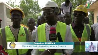 파소 메보 대통령 이니셔티브: 펭드웬데 그룹, 시멘트 2톤 제공