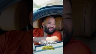 A bad student in a cool car