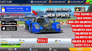 Real racing 3 new update v13.4.1 mod apk unlimited money unlimited gold unlock all
