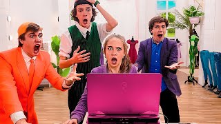 Playing Dress To Impress WITH MY BROTHERS