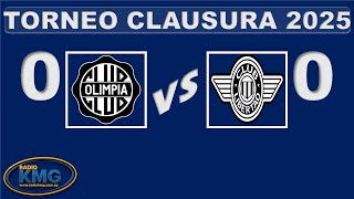 OLIMPIA VS LIBERTAD// TORNEO CLAUSURA PY. 2025// FECHA 8 DE 22