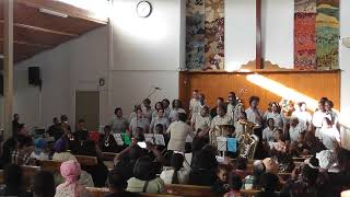 Ek self, Comfort ye, Ta xu te, Hallelujah (1st half)