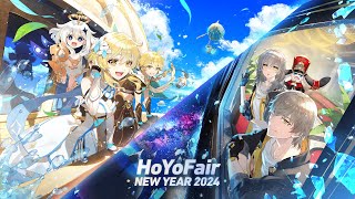「HoYoFair2024 새해」 〈원신〉&〈붕괴: 스타레일〉 2차 창작 특별 프로그램