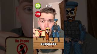 NO TELÉFONOS EN LA ESCUELA 😡📵