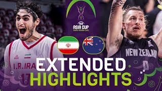 3rd Place Game: Iran 🇮🇷 vs New Zealand 🇳🇿 | Extended Highlights | FIBA Asia Cup 2025