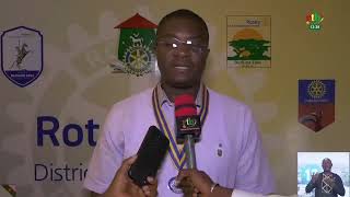 와가두구 로타리 클럽의 9명의 신임 회장이 공식적으로 취임했습니다.