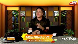 "MORNING LIVE" 🌄 WITH THE CRITIC