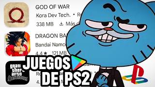 Probé JUEGOS de PS2 OCULTOS en la PLAY STORE