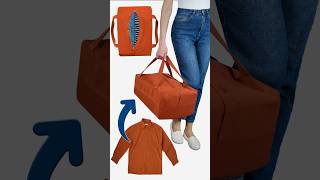 DIY Travel Bag from Old Shirt Miarti👜✂️