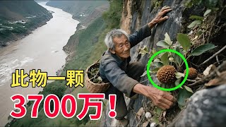 一颗就可以卖3700万!澜沧江的陡崖上,67岁老采药人徒手攀爬,只为采摘它 #奇闻逸事