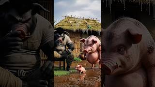 she trying to save her lovely baby#emotional #hearttouching #animals