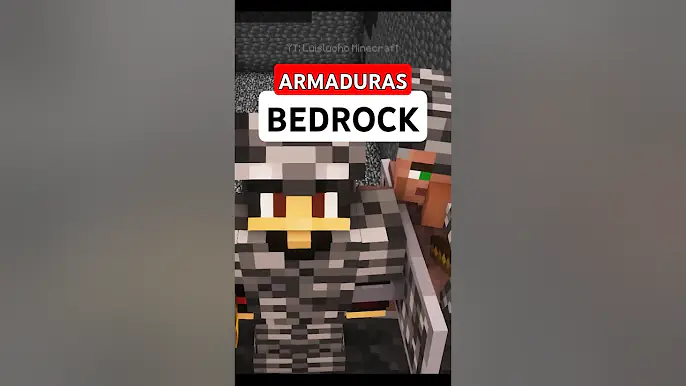 Minecraft pero tenemos ARMADURAS de BEDROCK!