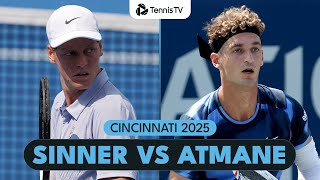Jannik Sinner vs Terence Atmane | Cincinnati 2025 Highlights
