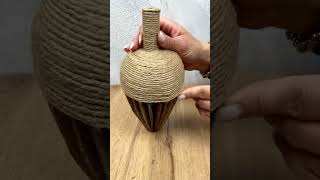 Anfora in cartone e corda 😮🥰