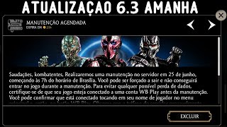 Atualização 6.3 MK Mobile amanhã | o que fazer para seu celular nao explodir + servidor quebrado