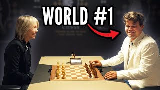 My GM Mom Played Magnus Carlsen