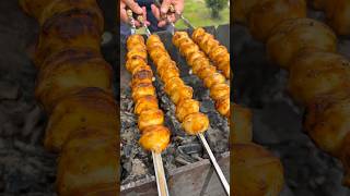 Пельменный шашлык BBQ