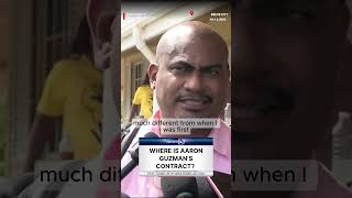 Where is Aaron Guzman's contract?