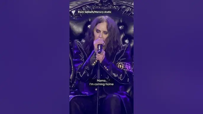 Ozzy Osbourne's emotional farewell gig