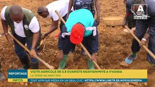 Visite de soutien au jeune entrepreneur Mutima par le Président Évariste Ndayishimiye: Reportage