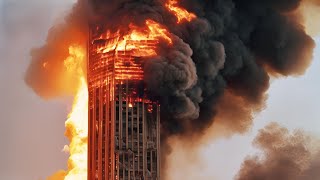 2분 전! 이스라엘에서 290,000명 이상의 피해자 발생! 도시가 불타고 있습니다!