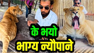 भाग्य न्यौपानेको यस्तो भिडियो आयो Thailand देखि Bhagya Neupane @ Zoo 🦁🐒 Animal Fun Time!” Part-18