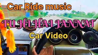 Tu Hi Hai Jannat | Car 4K Ahaan Panday, Aneet Padda | New Hindi Song 2025 Car 4K Video