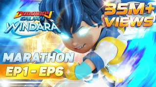 BoBoiBoy Galaxy WINDARA | MARATHON EP1-EP6 #MonstaNetwork