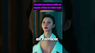 Encontró un micro oculto en espejo y finge no saber nada #shorts #secretos
