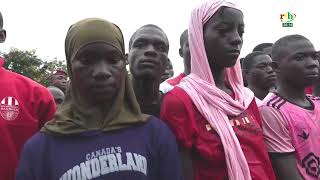 군 참모총장 무사 디알로 준장이 보보 캠프를 방문했습니다.