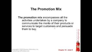 Casharka 2aad Promotion Mix Chapter 14 Marketing