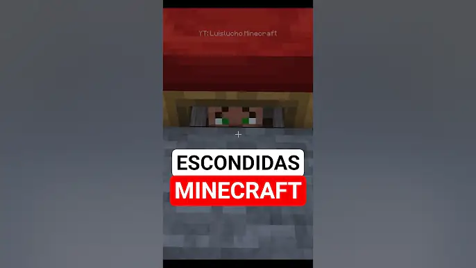 ¿Por qué el ALDEANO se esconde en MINECRAFT?