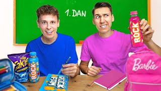 PLAVA vs ROZE PRVI DAN ŠKOLE IZAZOV!