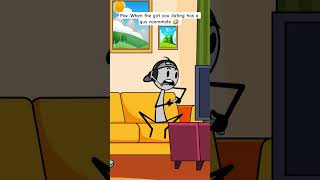 When the girl you dating has a guy roommate 🤣 #viral #meme #relatable #animation #2danimation #fun