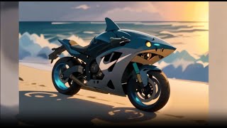 시그마보이 x 애니메이션 브레인롯 익스팅션 모터사이클 🏍️