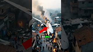Worst plane crash incident in the world 😳#ytshorts #shorts