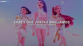 Huntrix - Golden (Sub. Español + Lyrics) | KPop Demon Hunters