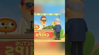 "Человек против армии кактусов" 🤖🌵