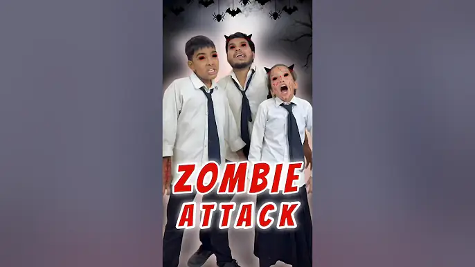 ZOMBIE ATTACK 😈Teacher vs student school life story 😎#shorts#schoollife#schoolife#dhonisir#emotional