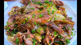 你们见过用牛头做叫花的吗？没想到这样做出来特别鲜美