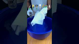 TRY TO GUESS HOW MANY TISSUE PAPER IT TOOKS! what will happend next ? #satisfying #asmr #asmrvideo