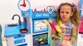 Nastya dan ayah cerita tentang pentingnya mencuci tangan