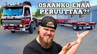 LAITETAAN SCANIAAN VETOKITA JA LAVETTI PERÄÄN EKAA KERTAA?!