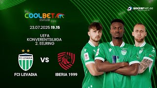 Tallinna FCI Levadia - Iberia, UEFA Konverentsiliiga 1. voor